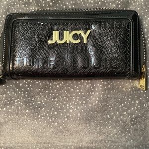 Juicy couture book-bag with wallet to match